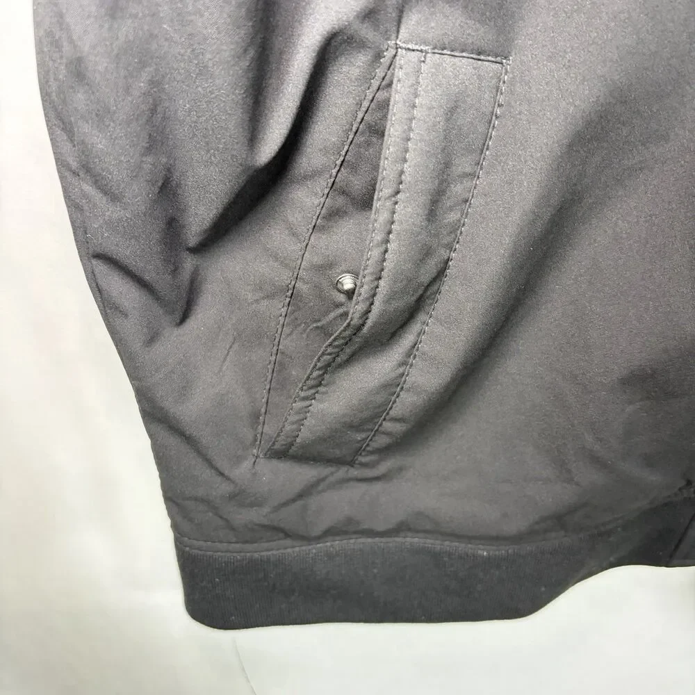 Banana Republic Full Zip Insulated Bomber Jacket Mens XXL 2XL Snap Pockets EUC